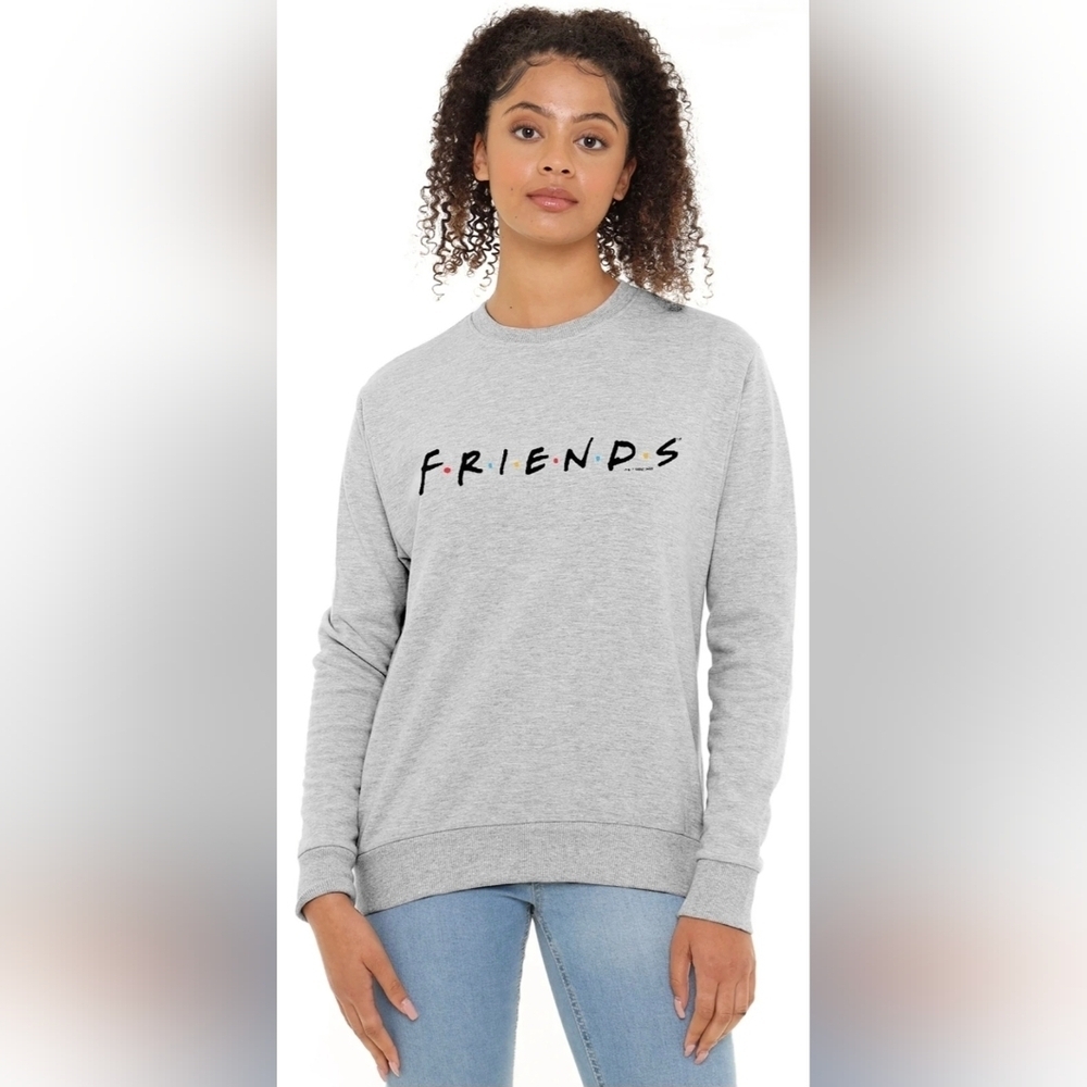 F*R*I*E*N*D*S Cast Logo Women's Crew Sweatshirt